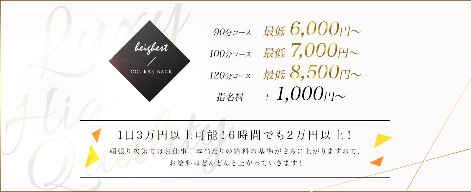 完全歩合で高待遇